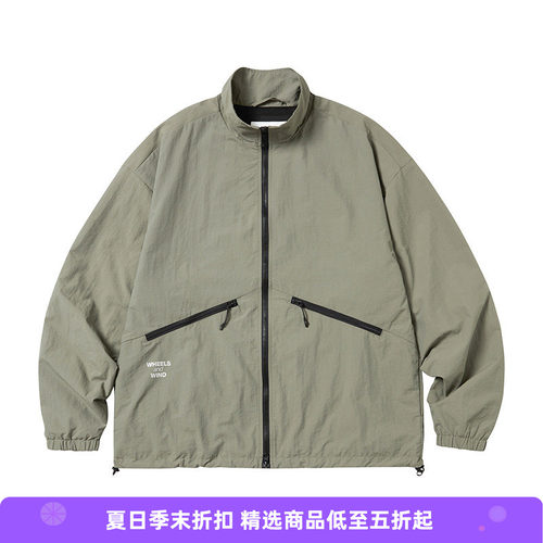 WHEELSandWIND机能运动夹克