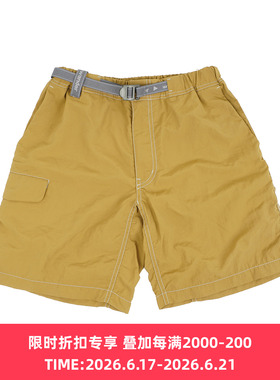 and wander Ny taffeta hiker 男女塔夫绸尼龙宽松户外机能性短裤