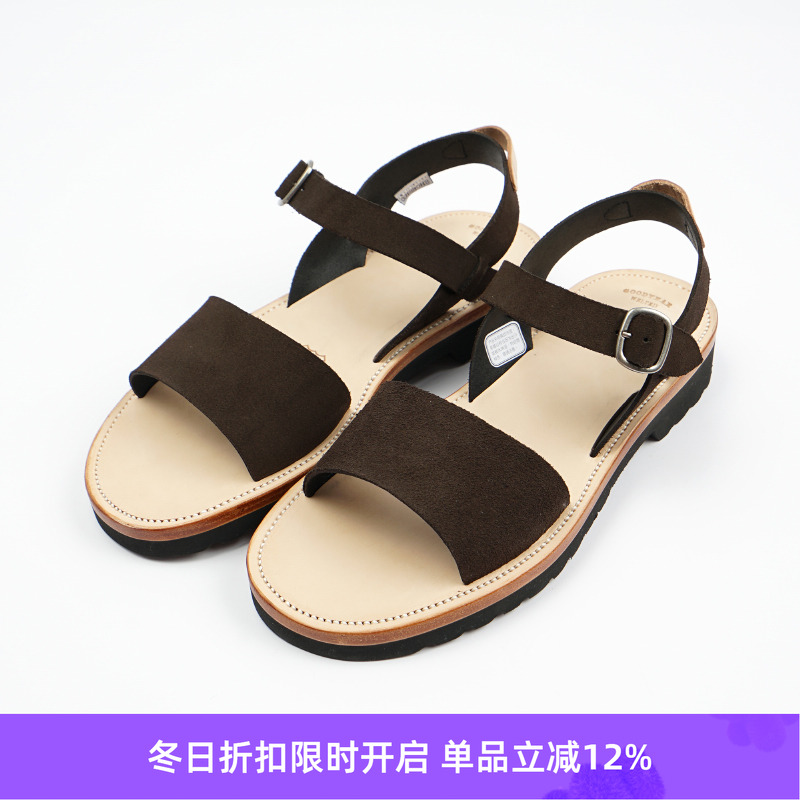 SHOESILO布雷克真皮凉鞋