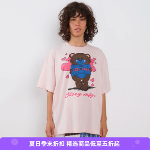 Story mfg GRATEFUL TEE SS 男女中性款有机棉印花圆领短袖T恤