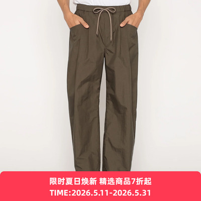 DANTON TUCK PANTS 男装宽松锥形休闲长裤