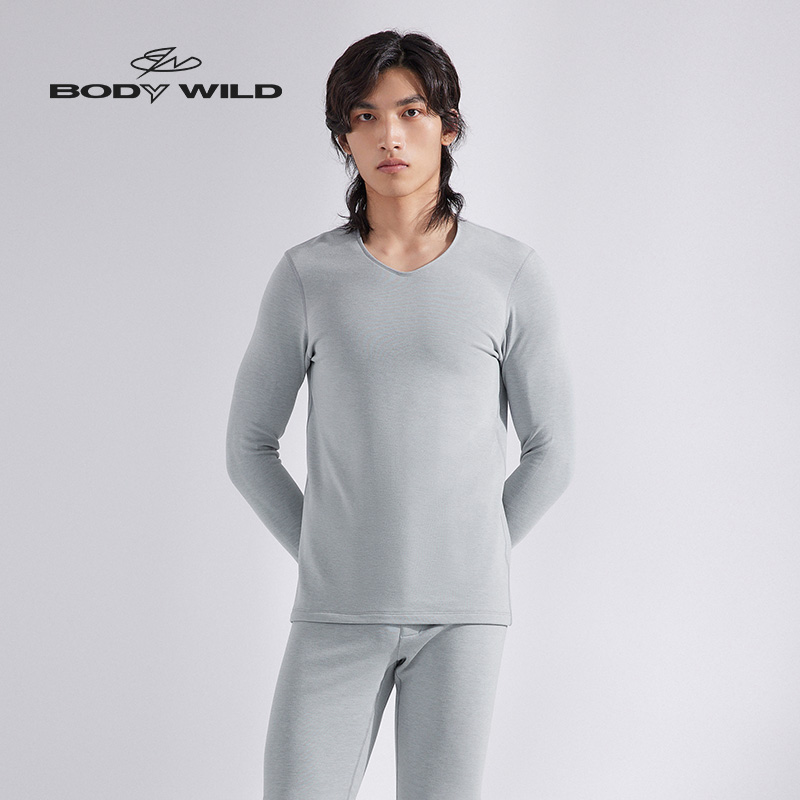 BODY WILD宝迪威德暖贝舒绒V领长袖ZBN72RH2