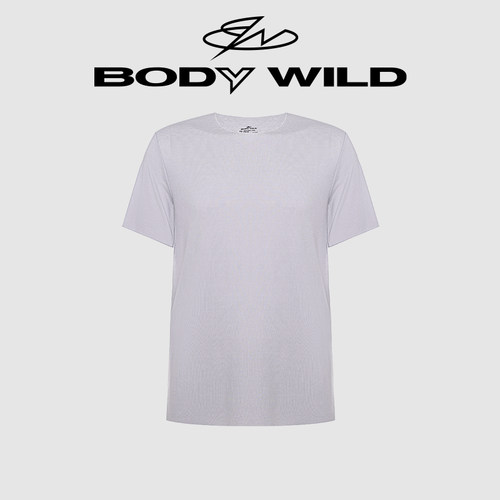 BODY WILD23SS柔滑基础圆领短袖打底t恤男ZBN12RS1