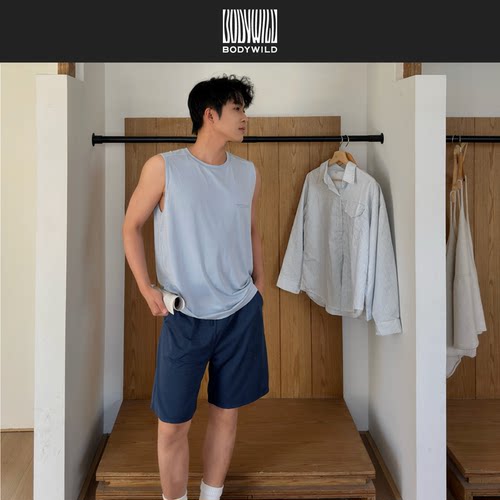 春夏男士都市松弛感家居服套装