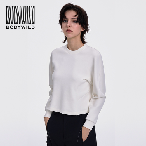 BODYWILD女士户外拼接卫衣