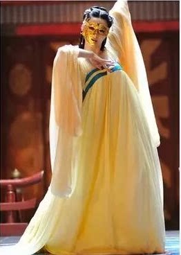 武媚娘兰陵王入阵曲舞蹈服装仙女团体舞蹈演出服齐胸襦裙舞蹈汉服