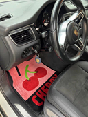 汽车地毯式 专车专用脚垫潮牌樱桃定制尾箱垫地垫后尾箱加厚定制