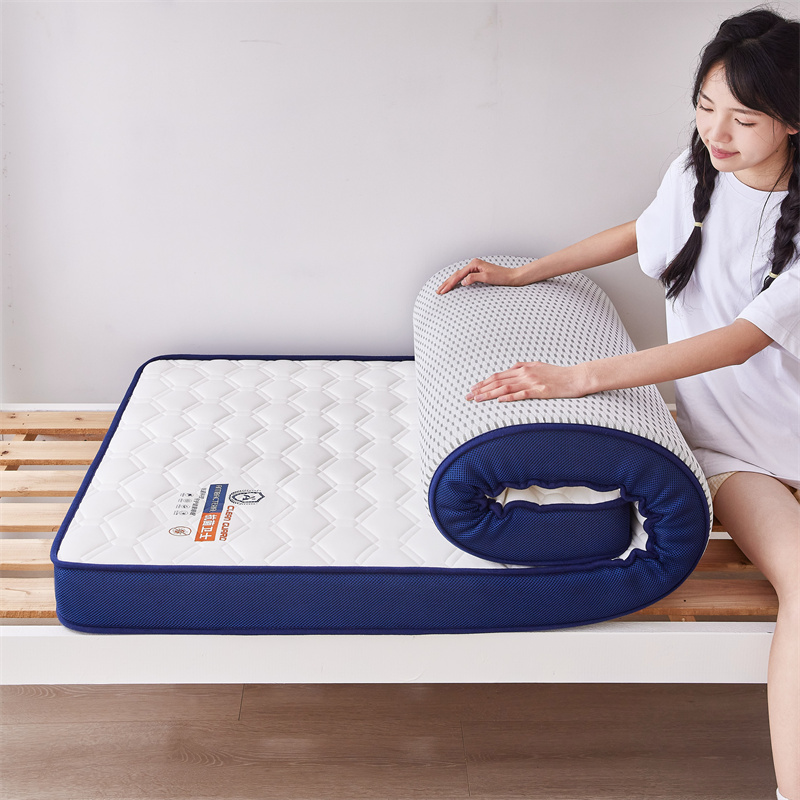 皇朝家私 A类抗菌乳胶记忆棉床垫烫画宿舍上下铺垫子可折叠防滑