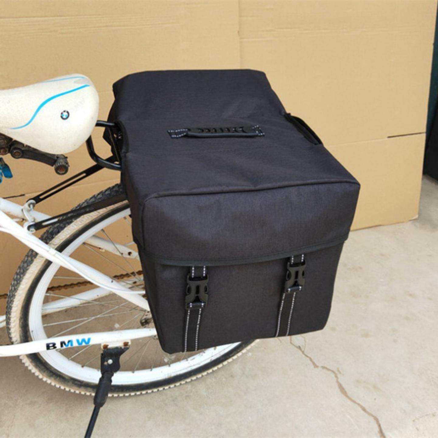 自行车驮包山地车后硬壳驮包大包自行车旅行自行车大驮包货架包