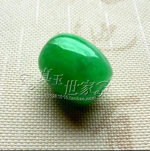 翡翠色路路通吊坠冰阳绿转运珠挂件男女锁骨链玉坠挂件吊坠百搭