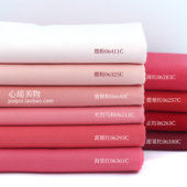 童话粉色宝宝纯棉斜纹娃衣面料 K24 蜜桃粉色手工diy汉服布料 包邮