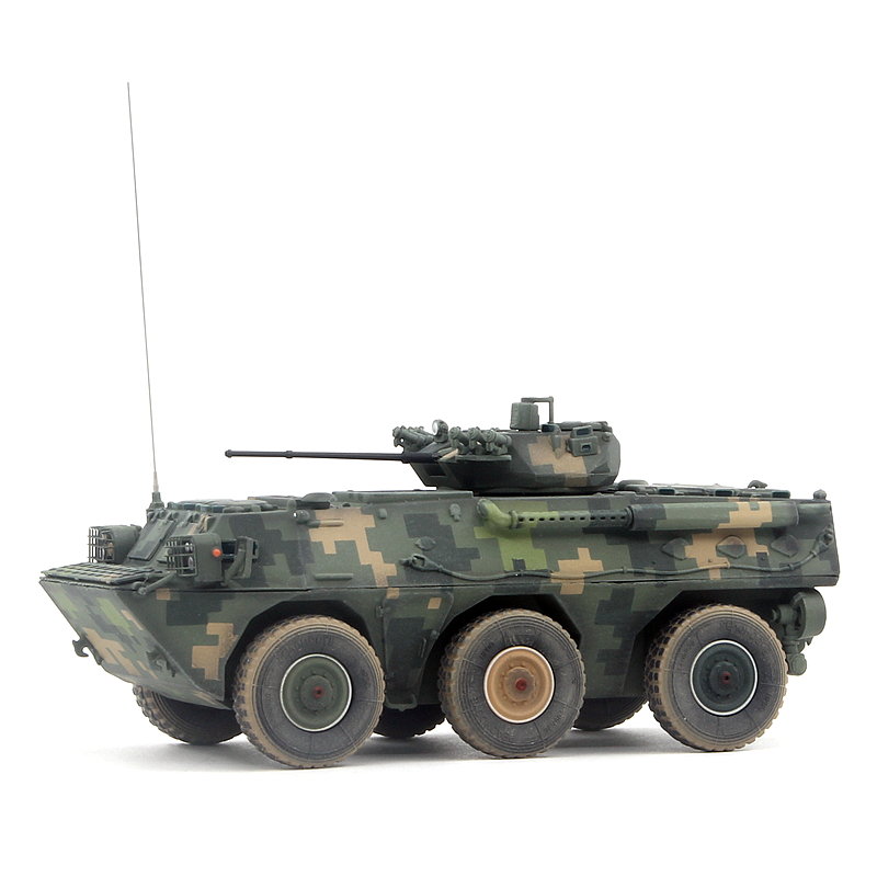 unistar中国zsl-92b轮式步兵战车丛林数码 6轮装甲车成品模型1/72
