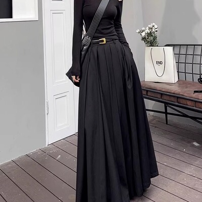 长款半身裙大摆时尚遮肉