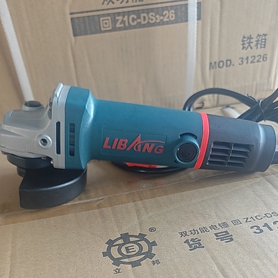 立邦87100D800w细柄角磨机  开关后置