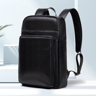 休闲轻便男包头层牛皮 包包时尚 2026新款 商务背包大容量通勤男士