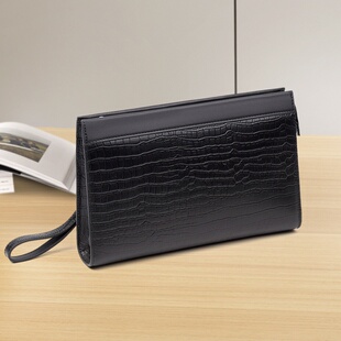 潮男包真皮百搭男士 2026新款 头层牛皮手抓包时尚 男式 手抓包 新款