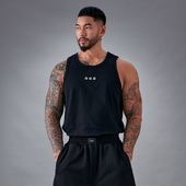 纯棉 金属装 饰 巡ZIRCUIT 做旧手工破边 260g 真皮牌 背心 原创