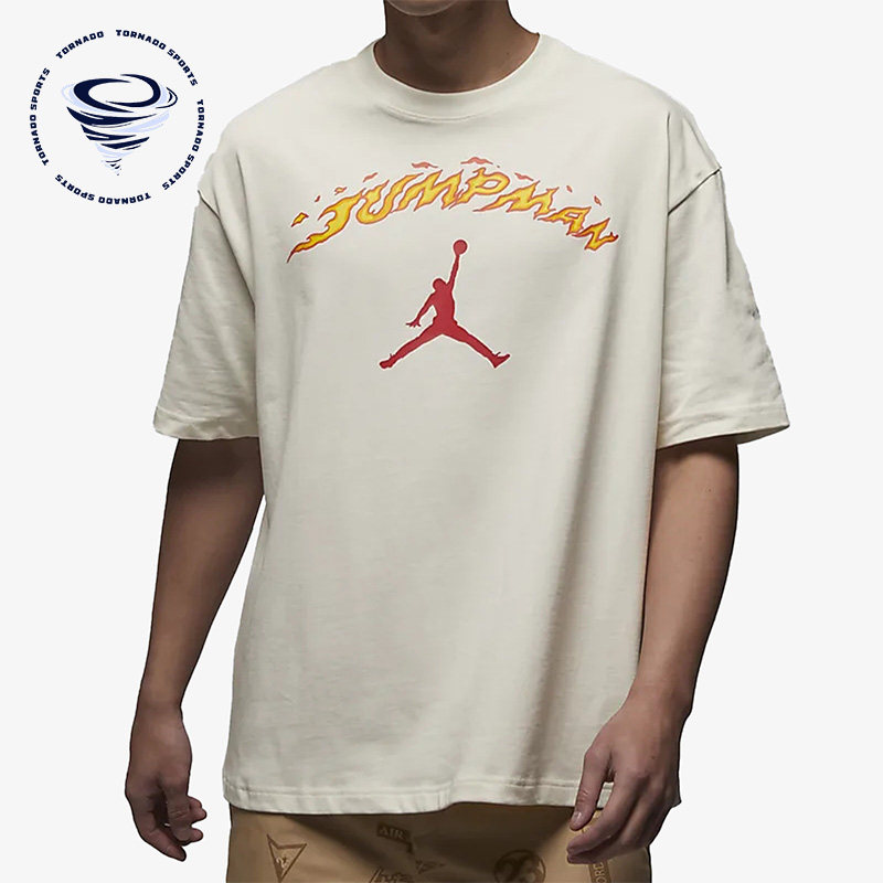 Nike/耐克正品JORDAN夏季新款男子透气运动短袖T恤FJ7685-133