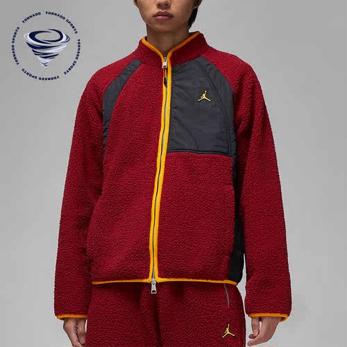 Nike/耐克正品Air Jordan男士羊羔绒保暖运动外套DV1584-680
