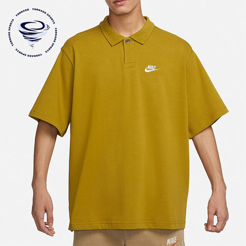 Nike/耐克正品新款男子运动透气翻领休闲透气短袖DX0618-716