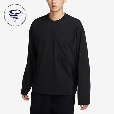 Nike/耐克正品冬季新款男子简约时尚运动长袖T恤FB7820