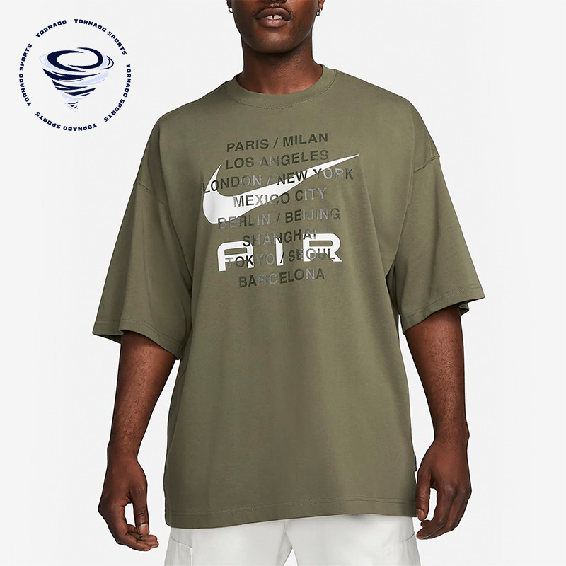 耐克男子运动休闲简约时尚短袖