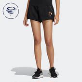 女子运动印花休闲短裤 Adidas 新款 Neo夏季 HF7322 阿迪达斯正品