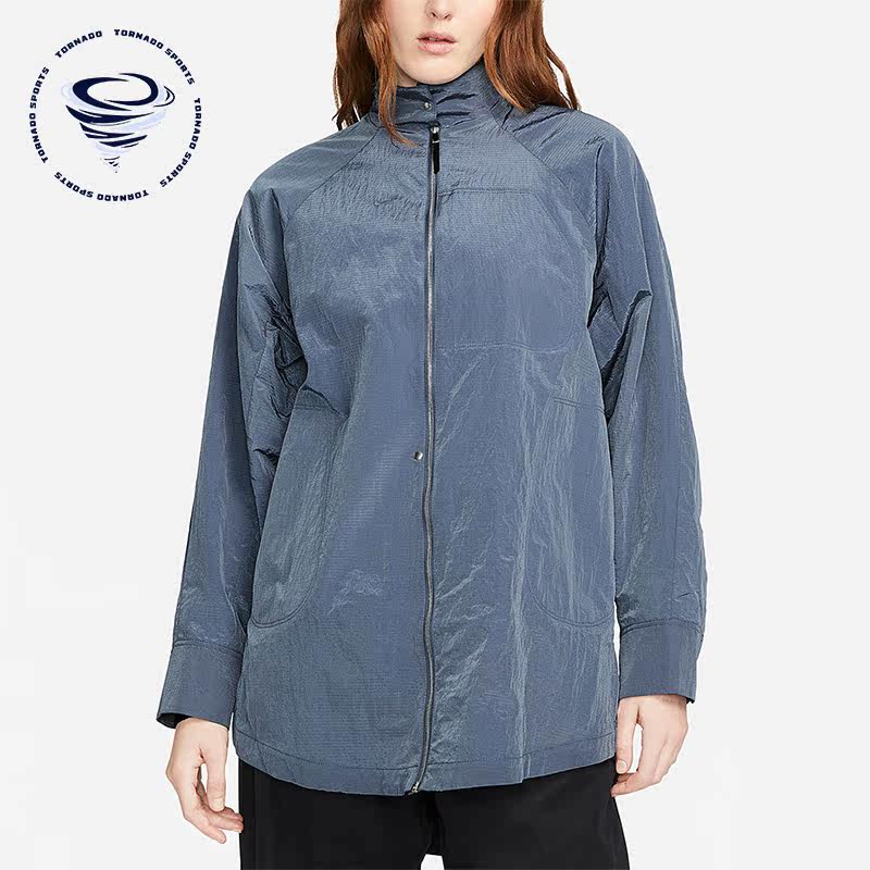 Nike/耐克正品新款女子运动训练梭织衬衫式夹克DR5399-491