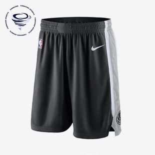 Nike/耐克正品圣安东尼奥马刺男子运动宽松短裤866877-010