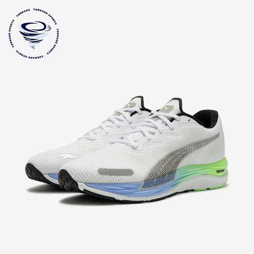 Puma/彪马正品Velocity Nitro 2 Fade男子低帮跑步鞋378526-02