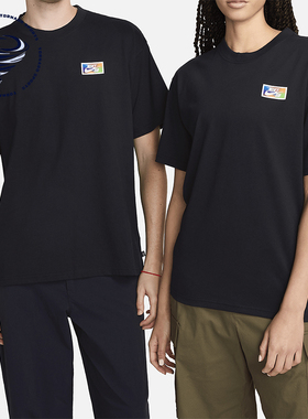Nike/耐克正品休闲透气新款SB男士夏季运动滑板短袖T恤FV3502-010