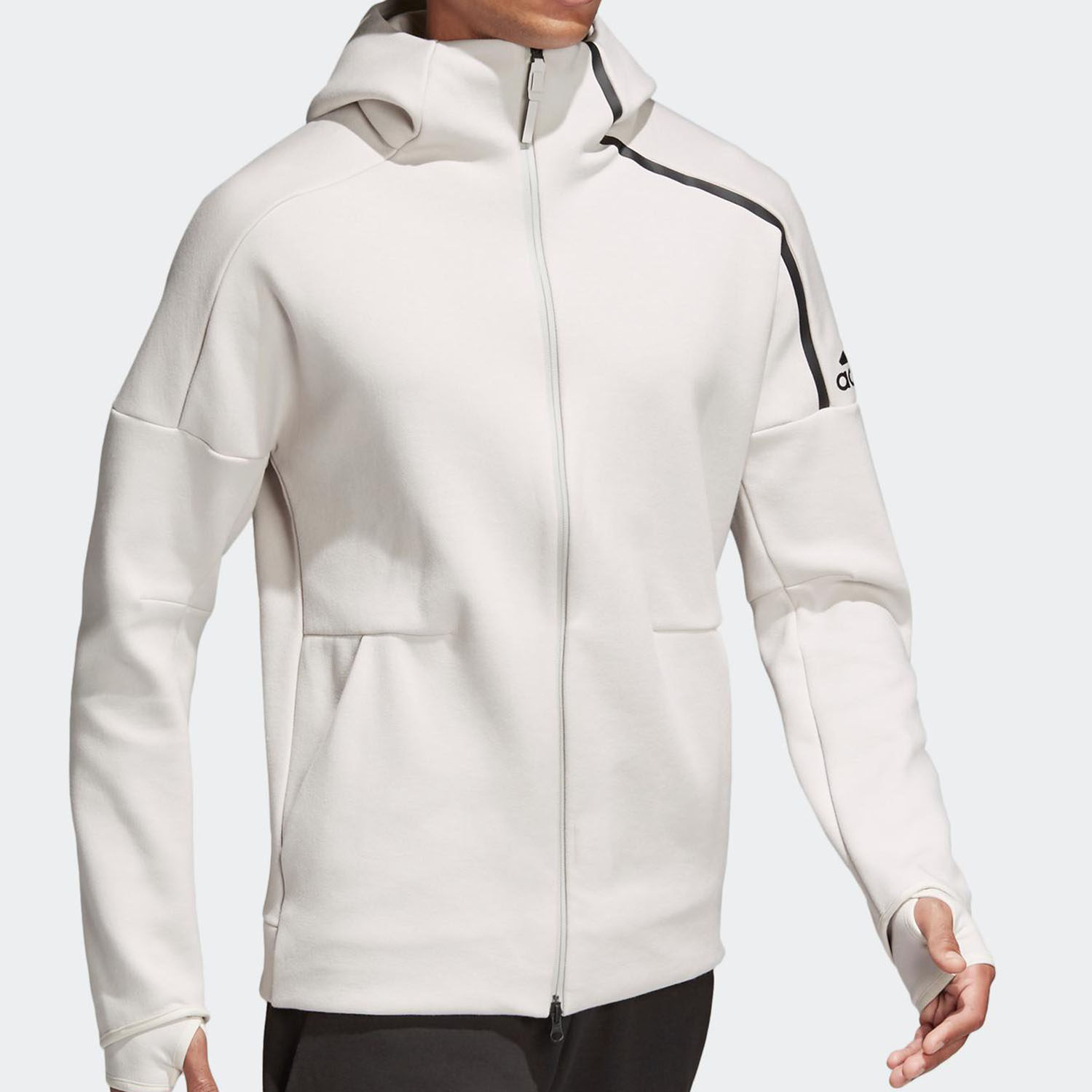 Adidas/阿迪达斯正品19春季新款ZNE HOODY2运动休闲外套 CW1347