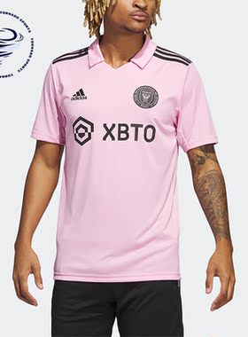Adidas/阿迪达斯正品迈阿密国际主场男子运动短袖T恤JE9701