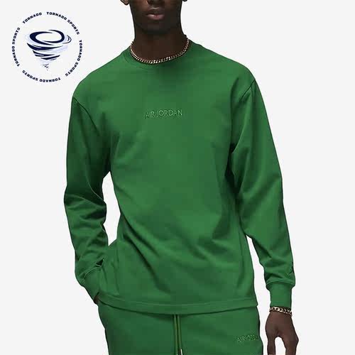 Nike/耐克正品Air Jordan男子休闲简约刺绣长袖T恤FJ0703-302