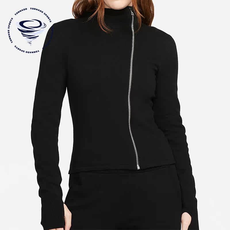 Nike/耐克正品新款ESC女子针织拉链连帽运动外套DV7443-010