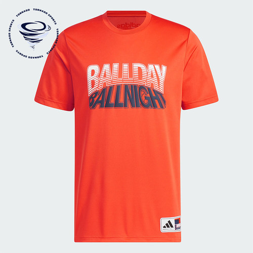 阿迪达斯男士篮球短袖T恤