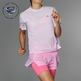 女士跑步运动上衣短袖 Adidas TEE TOKYO T恤IP3560 阿迪达斯正品