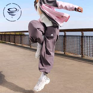 Adidas 阿迪达斯正品 CESP JE8583 PANTS女士宽松阔腿运动裤