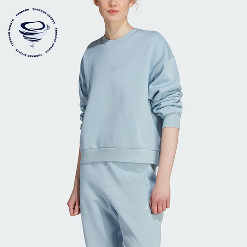 阿迪达斯正品女子宽松卫衣
