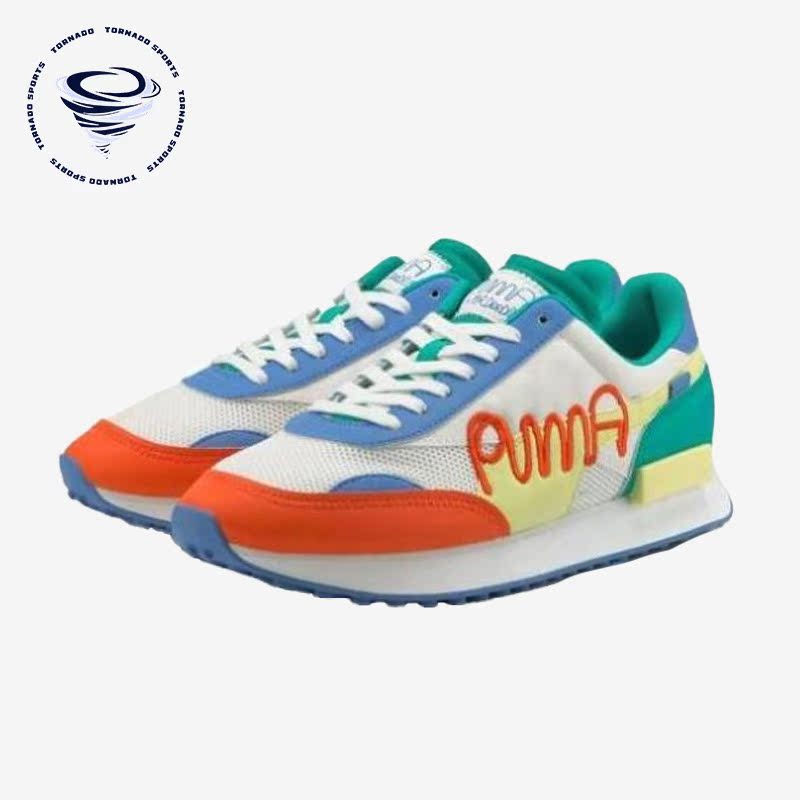 Puma/彪马正品Future Rider x Mr Doodle男女休闲鞋375790-01