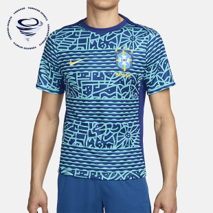 Dri 新款 FIT男士 透气休闲短袖 445 Nike 足球上衣FJ2723 耐克正品