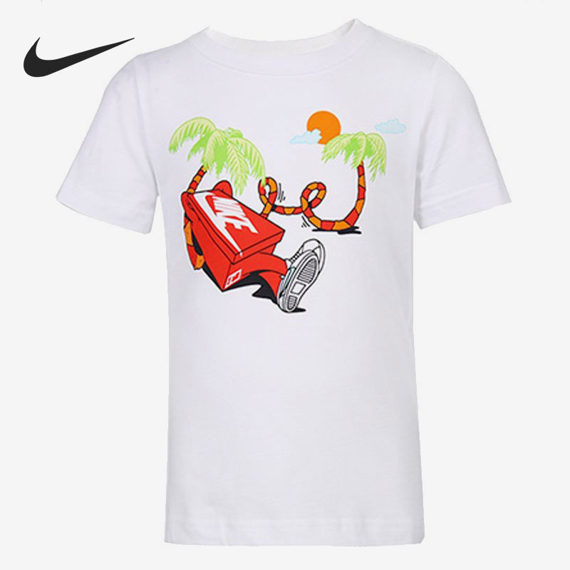 Nike/耐克正品春季新款儿童运动休闲短袖T恤 NY2022087PS-001