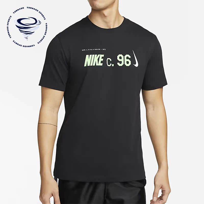 Nike/耐克正品夏季圆领印花男子运动短袖T恤 FD0053-010