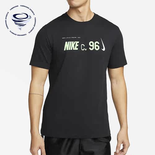 Nike/耐克正品夏季圆领印花男子运动短袖T恤 FD0053-010