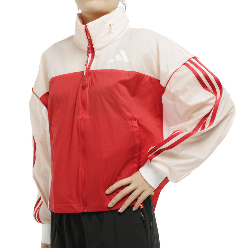 Adidas/阿迪达斯正品adidas CVA WB 女装运动型格夹克外套 GF0130