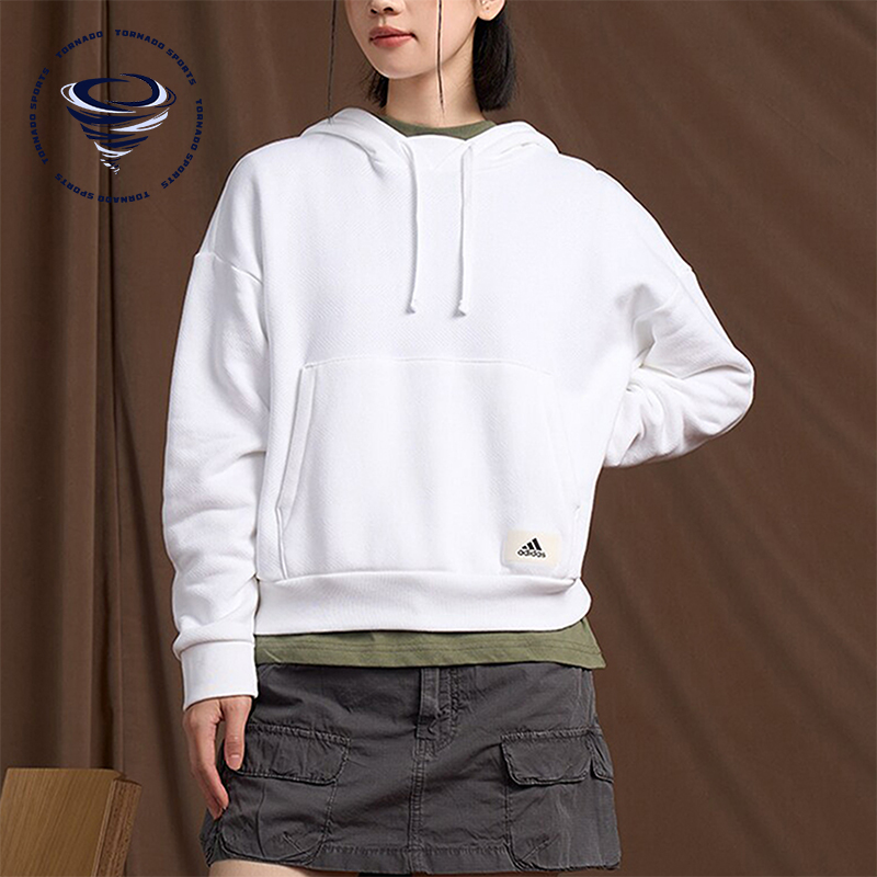 阿迪达斯女士运动连帽卫衣