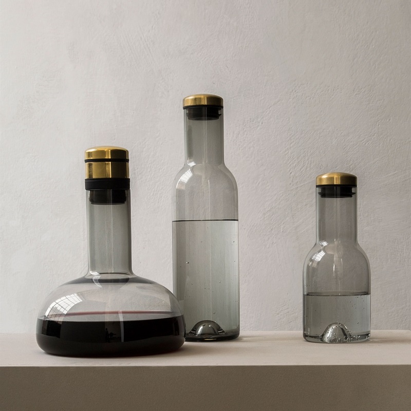 丹麦menu丹麦玻璃冷水瓶现货