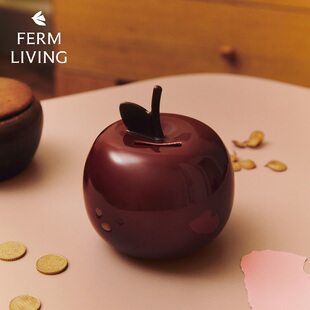 丹麦ferm LIVING Apple苹果存钱罐梨子摆件儿童生日礼物Pear