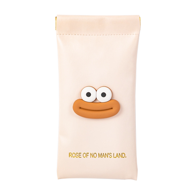 高颜值弹片眼镜袋墨镜收纳包简约便携式女生太阳镜收纳盒自动闭合