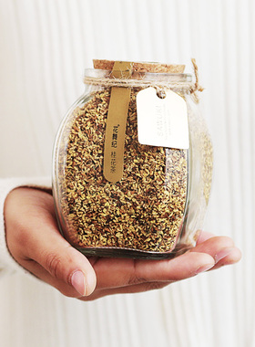 花舞纪广西桂花茶干桂花茶非桂花干茶叶新鲜无硫金桂30克瓶装